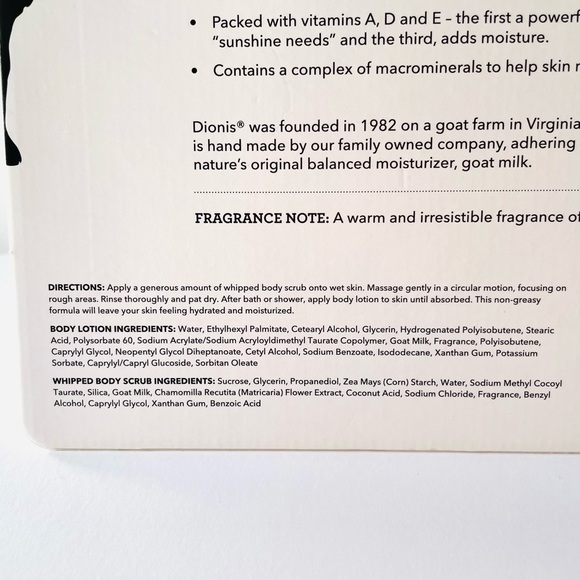 Dionis Goat Milk Bath & Body Set - Picture 10 of 10